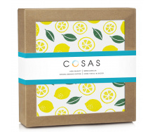 Байкові пелюшки LEMONS COSAS жовтий 80х100 см