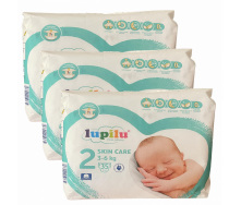 Підгузки Lupilu Skin Care 2 Mini 3-6 кг 105 шт
