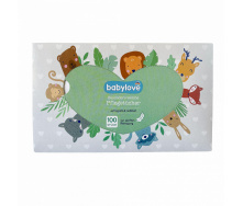 Дитячі сухі серветки Babylove 23.5x27 см 100 шт Різнокольоровий