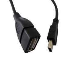 Кабель Atcom USB 2.0 AF/Mini USB 5 pin 0.8M OTG