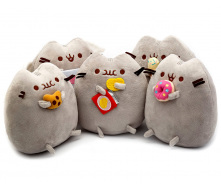 Комплект М'яких іграшок коти Pusheen cat із п'яти штук (vol-754)