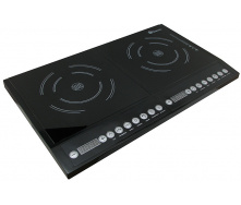 Індукційна настільна плита Domotec 5862MS 400 0Вт Black
