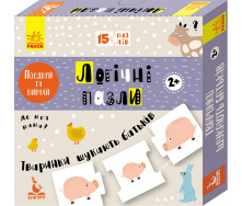 Логічні пазли Ranok Creative Тваринки шукають батьків укр 889001