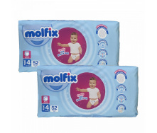 Підгузки-трусики Molfix 4 maxi (9-14 кг) 104 шт