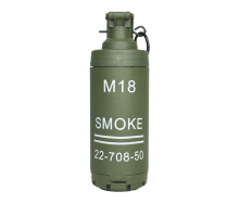 Дитяча багаторазова іграшкова граната для орбізів Combuy M18 автоматична димова Зелений (1037)