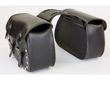 Мотосумка (2 кофра) Harley Davidson H19 Черный (SKL0738)