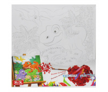 Роспись на холсте Dankotoys Динозавры (PX-07-02)