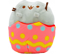 М'яка іграшка кіт у яйці VOLRO Pusheen cat Сірий (vol-648)