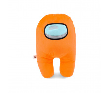 М'яка іграшка Weber Toys космонавт Among Us 27см Помаранчевий (WT6665)