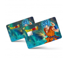 Наклейка на банківську картку Сон Гоку Son Goku Драгонбол Dragon Ball (20845) GameStyle