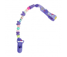 Тримач для пустушки Baby Mega Zayka MGZ-0503 (Violet) 34 см