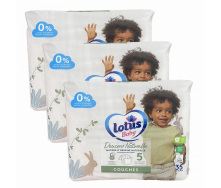 Дитячі підгузники Lotus Baby 5 (12-20 кг) 105 шт