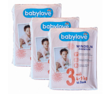 Підгузки Babylove Premium 3 Midi (4-9 кг) 138 шт