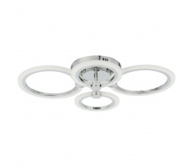 Стельова LED люстра Sunlight 5333/2+2 хром