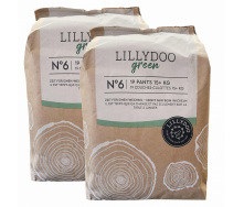 Еко підгузки-трусики Lillydoo Green 6 15+ кг 38 шт