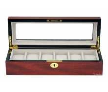Шкатулка для зберігання годинників Salvadore WB/1087/6.C Коричневий