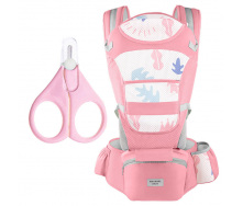Хіпсит Squirrel baby Х2020 12в1 та ножиці Рожевий (v-11904)