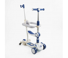 Самокат багатофункціональний з бортиком Skyper Scooter 5в1 Blue White (175805)