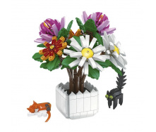 3D-конструктор Jie Star 9036 Chrysanthemum potted plants 900 деталей 13217-84634