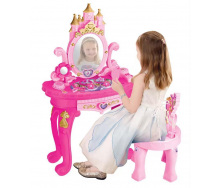 Дитячий ігровий набір косметичний JC Toys столик з набором аксесуарів для макіяжу Girl (AUAU01)