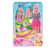 Лялька Ася Happy Riding з аксесуарами MiC (35104)
