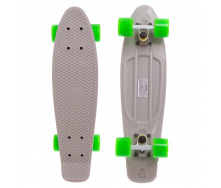 Скейтборд SP-Sport Penny Original FISH SK-401-38 22 Сірий-Білий-салатовий
