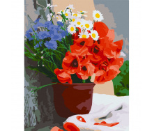 Картина за номерами Квіти червня Art Craft 12149-AC 40х50 см