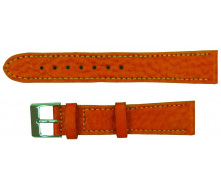 Ремінець для годинника зі шкіри Mykhail Ikhtyar 18 мм Помаранчевий (S409-18S orange)