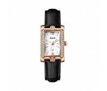 Жіночий годинник Spark Vendome зі Swarovski Чорний Білий (Z1690BLC)