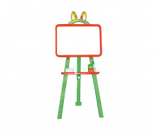 Мольберт для малювання двосторонній магнітний Doloni Toys 3 в 1 34х47х110 см Червоно-зелений (013777/3)