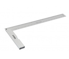 Кутник будівельний MASTERTOOL GM 500 мм AL-AL капсула 0.5 мм/1 м (30-4500)