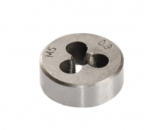 Плашка для нарізування різьблення M 5*0,8 мм MASTERTOOL GM (15-0052)
