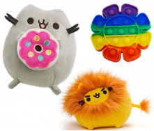 Набір іграшок 2Life Pusheen cat та Pop It 3 шт v-12407