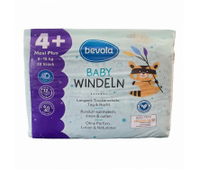 Підгузки Bevola Baby 4+ Maxi Plus 8-15 кг 38 шт