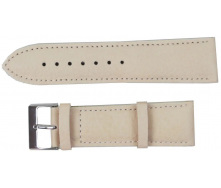 Ремінець для годинника зі шкіри Mykhail Ikhtyar 24 мм Бежевий (S002-024s beige)