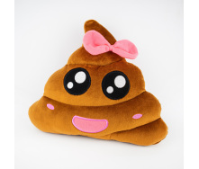 М'яка іграшка Weber Toys смайлик emoji Міс 23см (WT662)