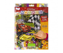 Креативна творчість Glitter Mosaic Super Car Danko Toys БМ-03-02 блискуча мозаїка