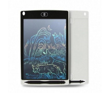 Кольоровий графічний планшет LCD-планшет для малювання Writing Tablet 8.5 дюймів White (243521131)