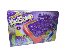 Кінетичний пісок KidSand + пісочниця Dankotoys (KS-02-01U)