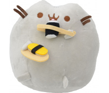 М'яка іграшка кіт із ролом VOLRO Pusheen cat Сірий (vol-645)