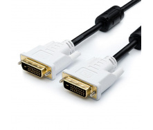 Кабель Atcom DVI-DVI M/M 3 м Black/White 9148