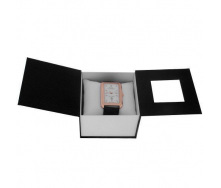 Подарункова коробка для годинника BoX Чорно-біла (IBW028BO)