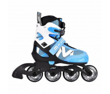 Ролики Micro New Shaper 37-40 Blue-White (1012-MIS-NS3-BL40)