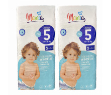 Дитячі підгузники Mamia Premium 5 Junior (10-16 кг) 140 шт