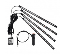 Світлодіодна стрічка для авто Inspire LED-72 Led bead Чорний