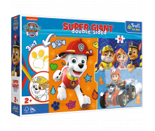 Пазли Trefl SUPER GIANT + розмальовка 