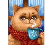 Картина за номерами Зимовий аромат POLLYPOP92 Art Craft 11531-AC 40x50 см