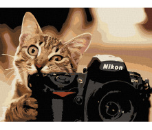 Картина за номерами Art Craft Пухнастий фотограф 40*50 см 11608-AC