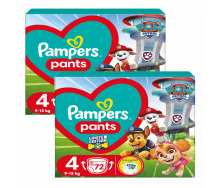 Підгузники-трусики Pampers Pants 4 (9-15 кг) 144 шт Щенячий патруль