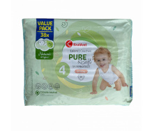 Дитячі підгузники Kruidvat Pure & Soft 4 (8-14 кг) 38 шт